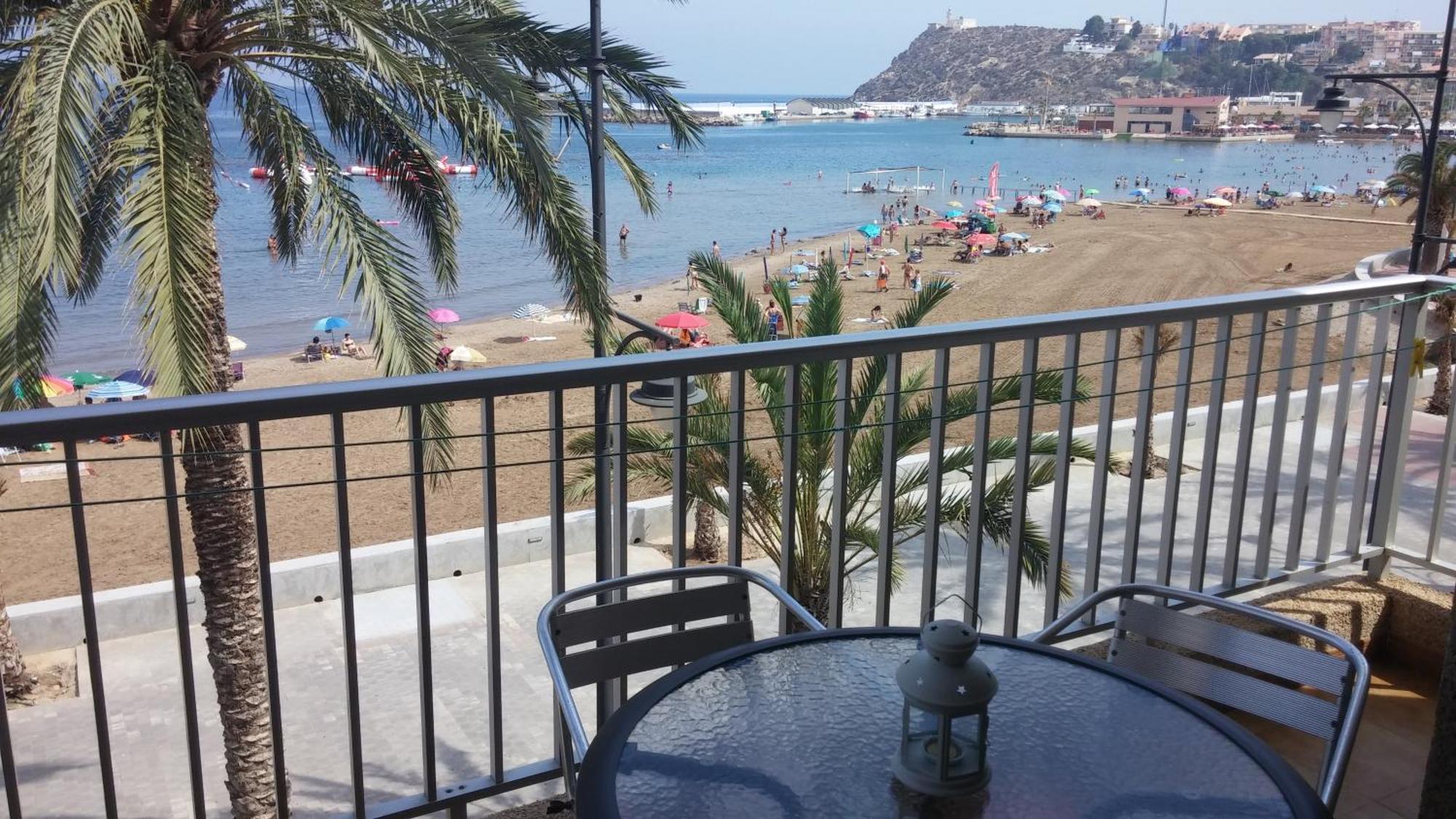 Bahia Mazarron Apartamento En Primera Linea Playa El Puerto de Mazarrón Εξωτερικό φωτογραφία