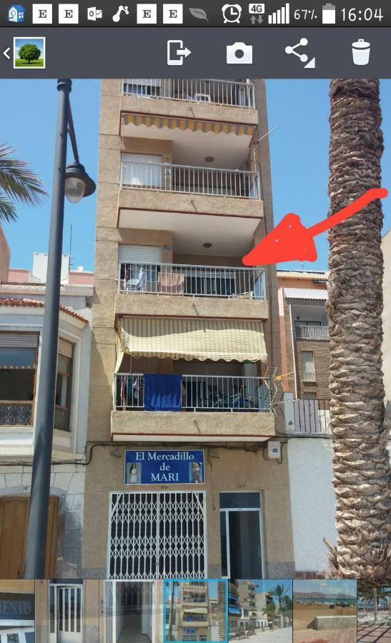Bahia Mazarron Apartamento En Primera Linea Playa El Puerto de Mazarrón Εξωτερικό φωτογραφία